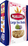sea-shells-large 100% Semolina