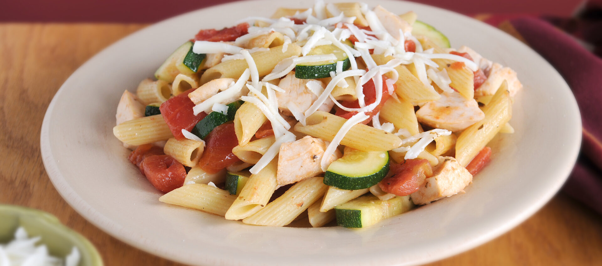 Fresh-Chicken-Penne-1-GP-1920x850 Penne with Garden Zucchini and Chicken